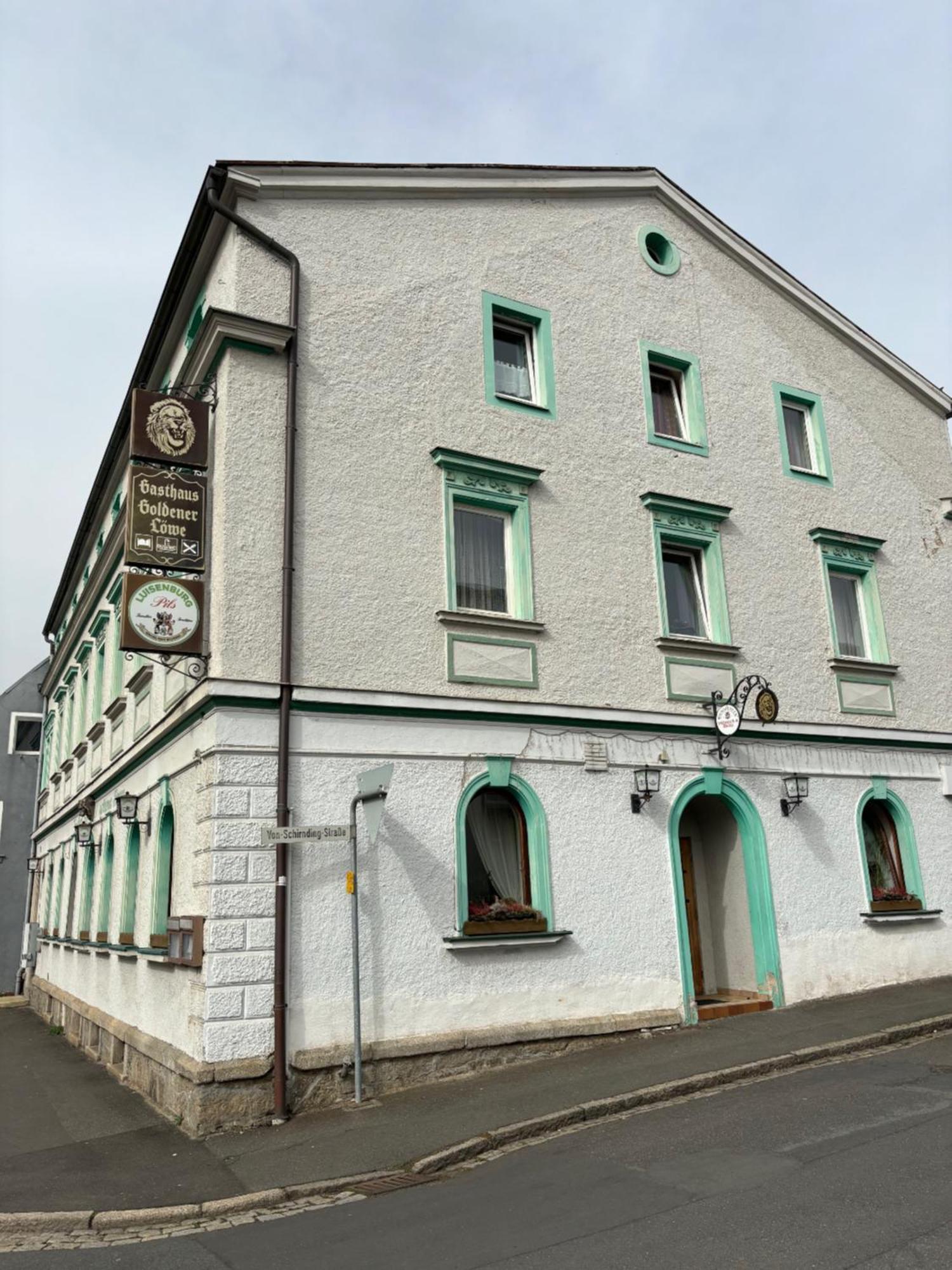 Hotel Goldener Loewe Wunsiedel Exterior foto